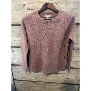 Marled Reunited Women's Sweater Cable Knit Medium